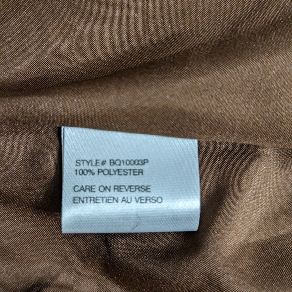 Proportion Petite Brown Designer Sweden Fabric Size 6 - Picture 10 of 12